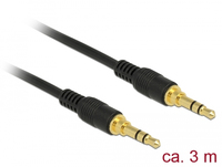 85549 Audio-Kabel 2 m 3.5mm Schwarz (85549) kabelis, vads