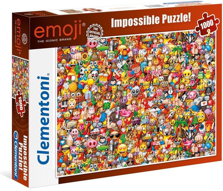 Clementoni 1000 Elementow Emoji GXP-591674 (8005125393886) puzle, puzzle