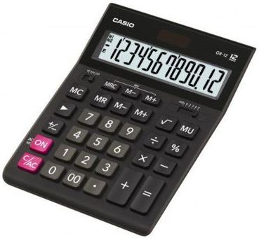 Kalkulator Casio Kalkulator GR-12 WIKR-1012391 (4971850089834) kalkulators