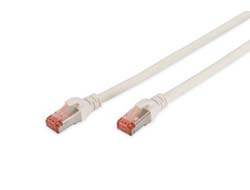 DIGITUS Professional Patch-Kabel - 5 m - Grau 4016032441472 kabelis, vads