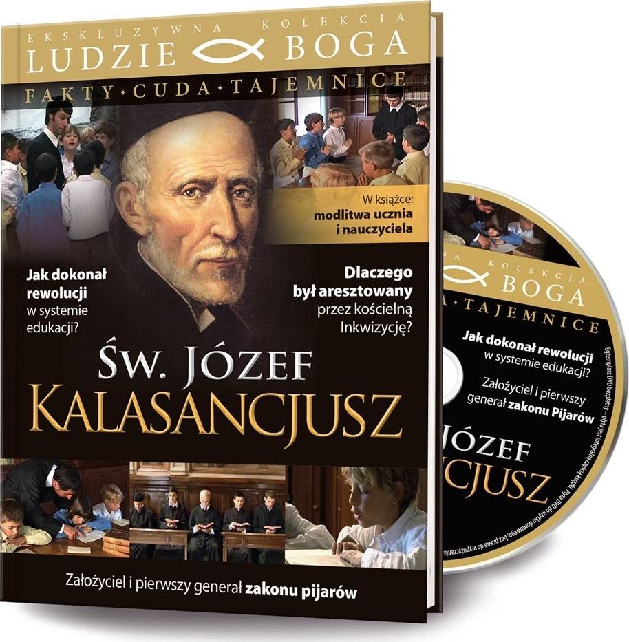 Ludzie Boga. Sw. Jozef Kalasancjusz DVD + ksiazka 354056 (9788362377916)