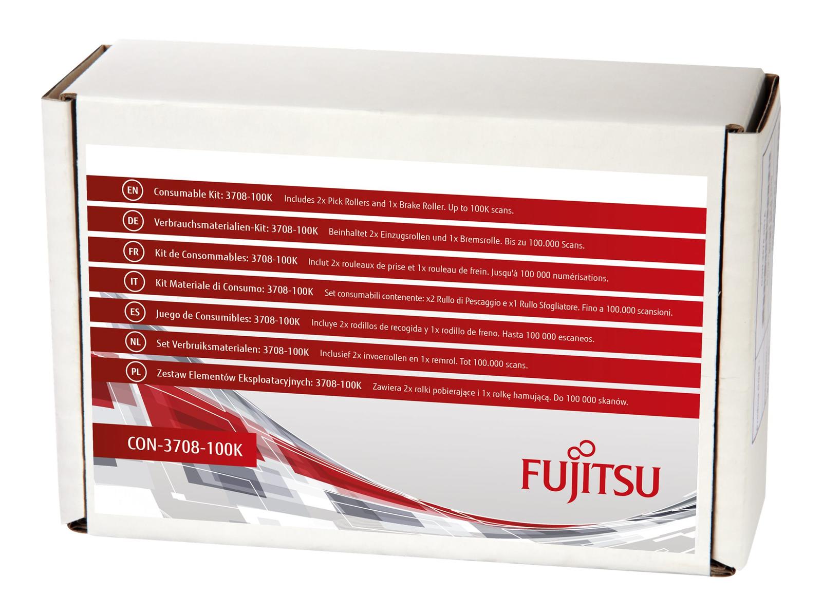 Fujitsu Verbrauchsmaterialienkit (CON-3708-100K) fur SP-1120, SP-1130  rezerves daļas un aksesuāri printeriem