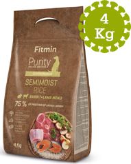 Fitmin  dog Purity Rice Semimoist Rabbit&Lamb - 4 kg VAT011685 (8595237015955) barība suņiem