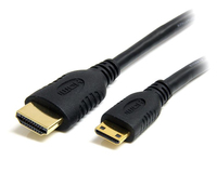 StarTech.com 2 m High Speed HDMI-Kabel with Ethernet - HDMI auf HDMI Mini - St... adapteris