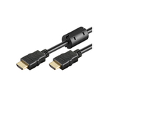 MicroConnect  HDMI 19 - 19 10m M-M, Gold With Ferrite Core. kabelis video, audio