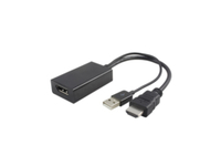 MicroConnect  Adapter HDMI - Displayport M-F Active, with USB Power