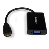 StarTech.com HDMI auf VGA Video Konverter / Wandler with Audio - HD zu VGA Ada... adapteris