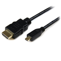 StarTech.com 3m High-Speed-HDMI-Kabel auf HDMI-Micro with Ethernet (Stecker/St... adapteris