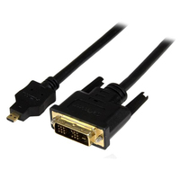 StarTech.com 2m Micro HDMI auf DVI Kabel - St/St (HDDDVIMM2M) adapteris