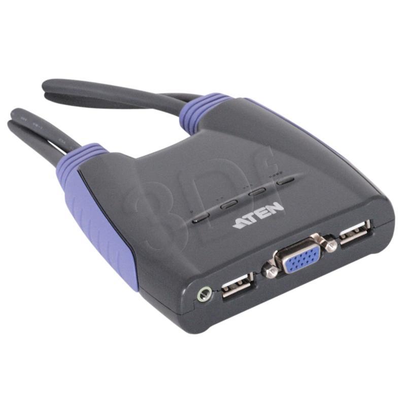 ATEN 4-Port USB VGA KVM Switch with Audio KVM komutators