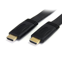 StarTech.com Flaches High-Speed-HDMI-Kabel with Ethernet 5m - Ultra HD 4k x 2k... adapteris