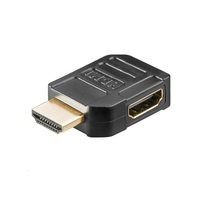 MicroConnect  HDMI 19 - HDMI 19 M-F Adapter HDMI male right angle