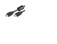 MicroConnect  HDMI 19 - 19 5m M-M, Gold With Ferrite Core. kabelis video, audio