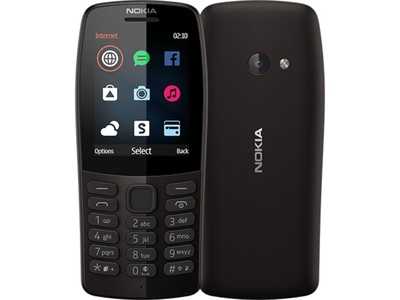 Nokia 210 Black Mobilais Telefons