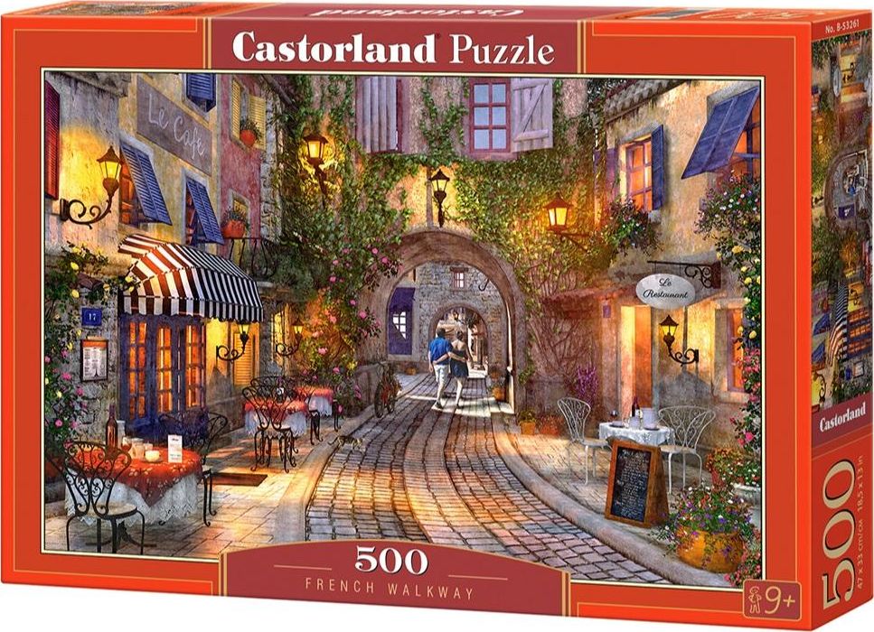 Castorland Puzzle 500 French Walkway CASTOR 342932 (5904438053261) puzle, puzzle