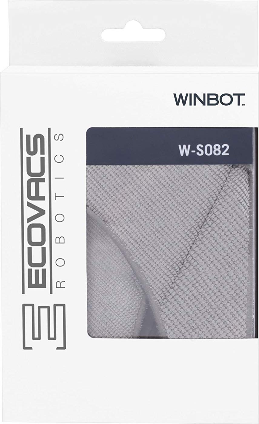 Ecovacs Cleaning Pad  W-S082 Washable and reusable microfibre, Winbot 950, Grey 6943757609208 aksesuāri Mazās sadzīves tehnikas