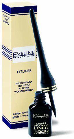Eveline Eyeliner czarny w kalamarzu 4 ml 081380 (5901964041380) acu zīmulis