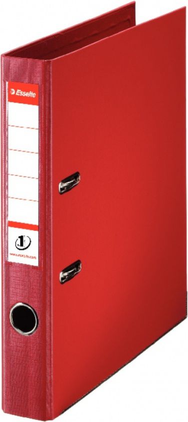 Segregator Esselte No.1 dzwigniowy A4 50mm czerwony (811430) 811430 (4049793006109)