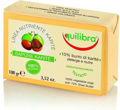 Equilibra Mydlo z maslem shea 100g 8000137010950 (8000137010950)