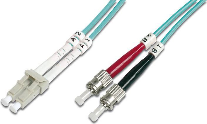 DIGITUS Professional Patch-Kabel - 1 m - Aquamarin 4016032249276 kabelis, vads