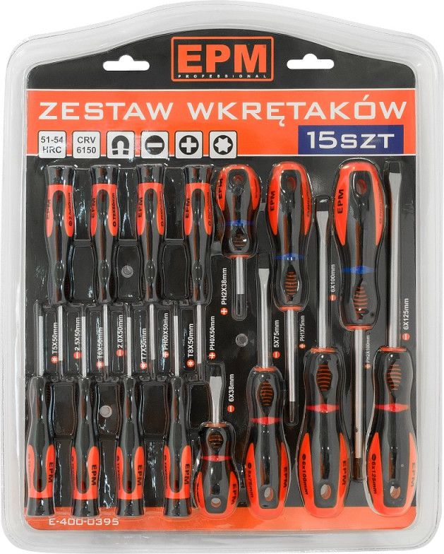 EPM Zestaw wkretakow 15szt. (E-400-0395) E-400-0395 (5908235751252)