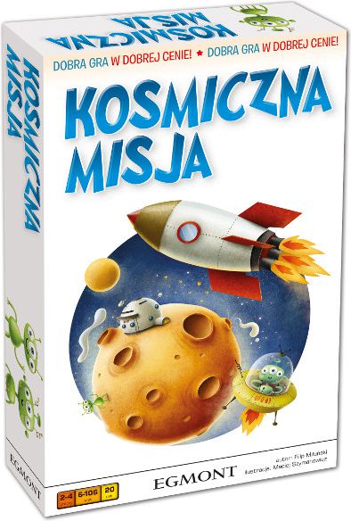 Egmont Gra planszowa Kosmiczna Misja 4361 (5908215004361) galda spēle