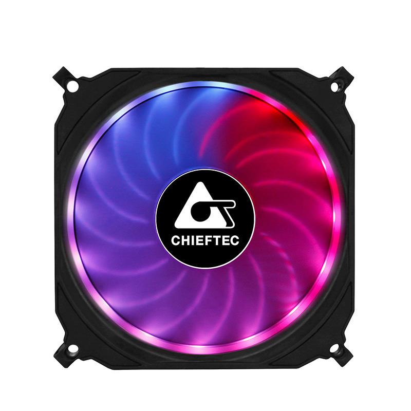 Chieftec Fans set CF-3012-RGB 120x120mm 3pcs RGB ventilators