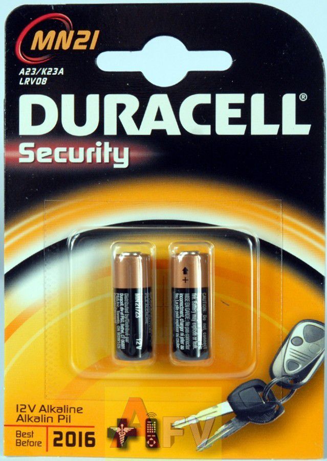 DURACELL Baterijas. 2 gab. MN21  2BB Baterija