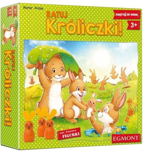 Egmont Gra planszowa Ratuj kroliczki 6716 (5908215006716) galda spēle