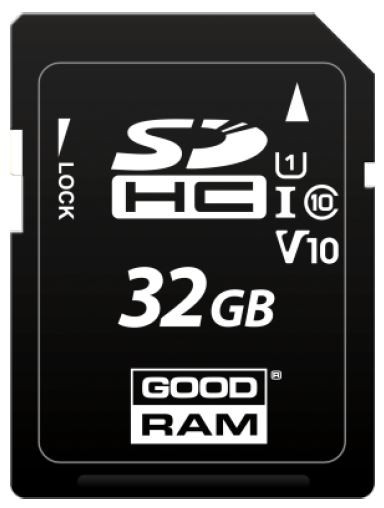 Goodram 32GB SDHC U1-I Class 10 UHS-I atmiņas karte