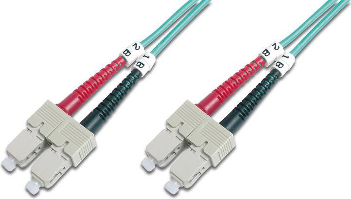 DIGITUS patch cable - 10 m - aqua kabelis, vads