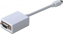 Adapter AV Digitus DisplayPort Mini - D-Sub (VGA) bialy (AK-340407-001-W) AK340407001W (4016032289692)