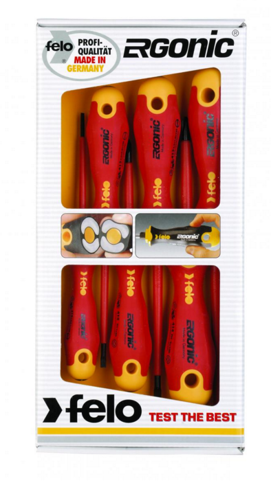 Felo Zestaw 6 wkretakow Ergonic VDE (41396198) FL41396198 (4007157531698)