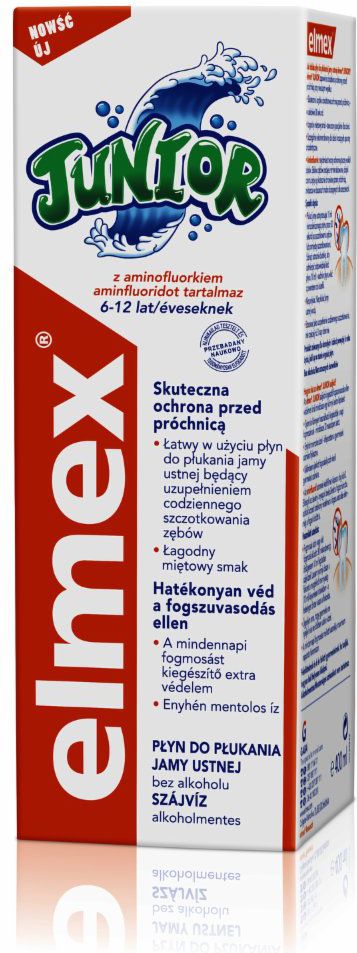 Elmex  JUNIOR 400ML (PL03288A) 171755 (8714789911755) mutes higiēnai