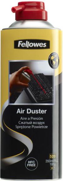 COMPRESSED AIR DUSTER 350ML/HFC FREE 9974905 FELLOWES tīrīšanas līdzeklis