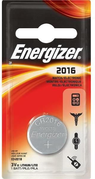 Energizer Bateria CR2016 1 szt. CR2016BL2 (7638900015300) Baterija