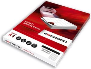 Emerson Etykiety Samoprzylepne Uniwersalne A4 (35K057X) 35K057X (5902178074492) uzlīmju printeris