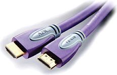 Kabel Furutech ADL HDMI - HDMI 1.2m fioletowy 809455 (4582237534641) kabelis video, audio