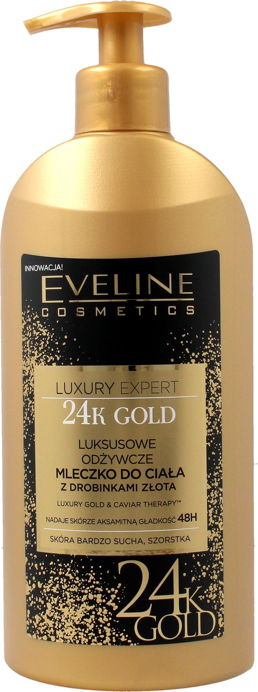 Eveline Luxury - Odzywcze mleczko do ciala - 350ml 081331 (5901761961331) kosmētika ķermenim