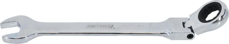 AWTools klucz plasko-oczkowy z grzechotka przegubowy 17mm (AW39917) AW39917 (5903041036142)