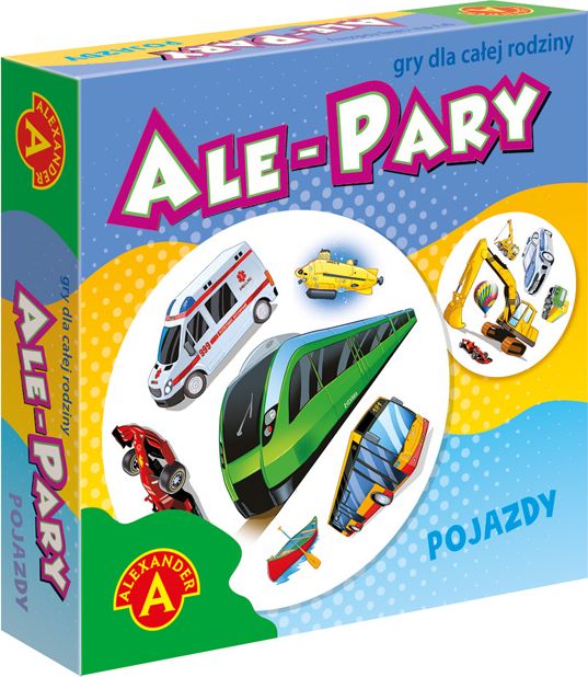 Alexander Ale Pary Pojazdy Mala Gra Podrozna P18 5906018022285 (5906018022285) galda spēle