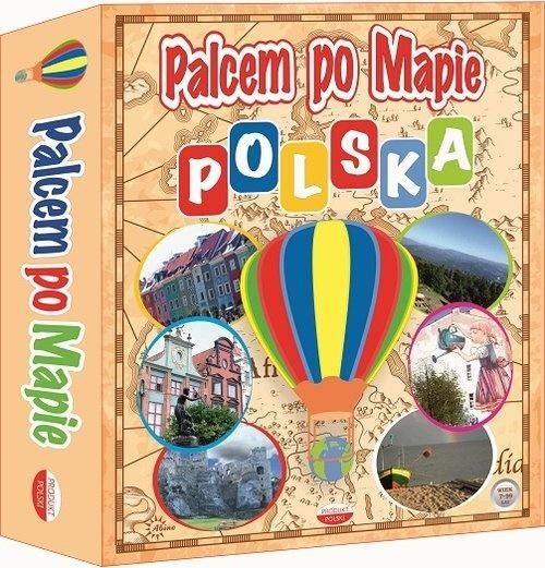 Abino Gra Palcem po mapie - Polska GXP-673824 (5907438272106) galda spēle