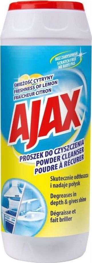 Ajax proszek do szorowania cytryna 450g (OFE000333) OFE000332 (8718951038998) Sadzīves ķīmija