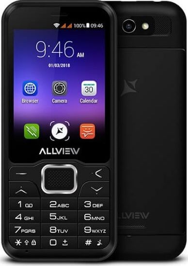 Telefon komorkowy AllView H4 Join Dual SIM Czarny ALLVIEW H4 JOIN Mobilais Telefons