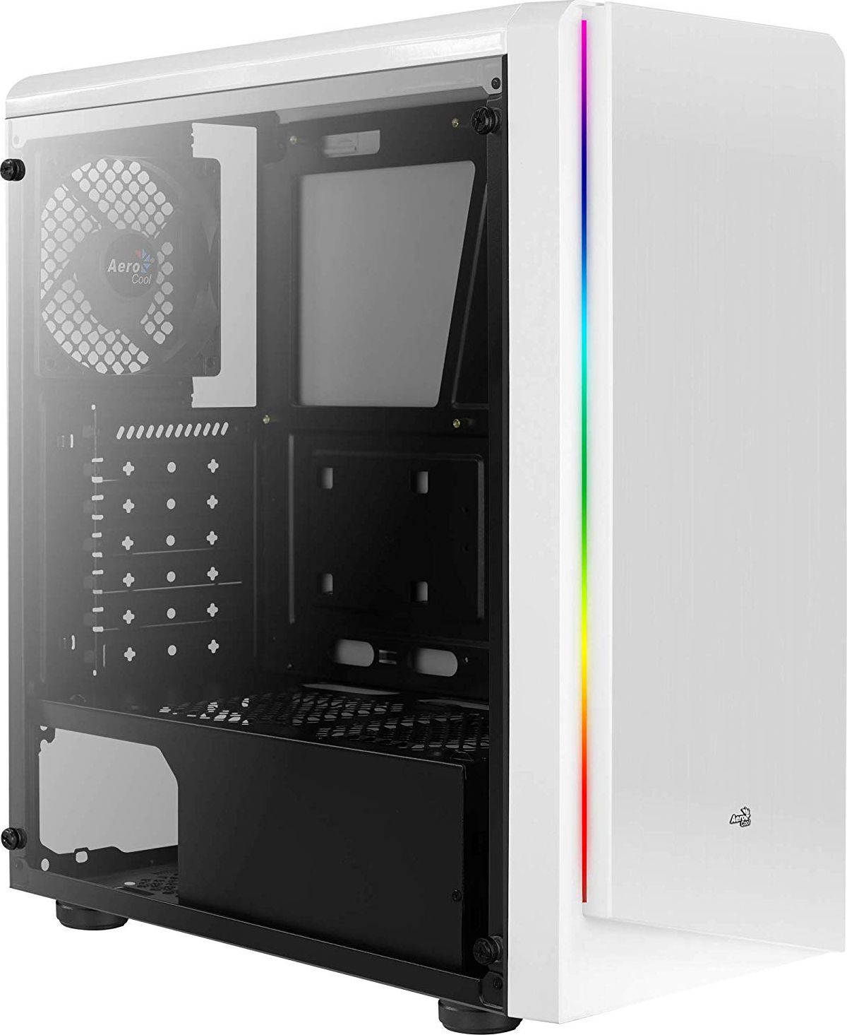 Aerocool Rift White, tower case (white / black, window kit) Datora korpuss