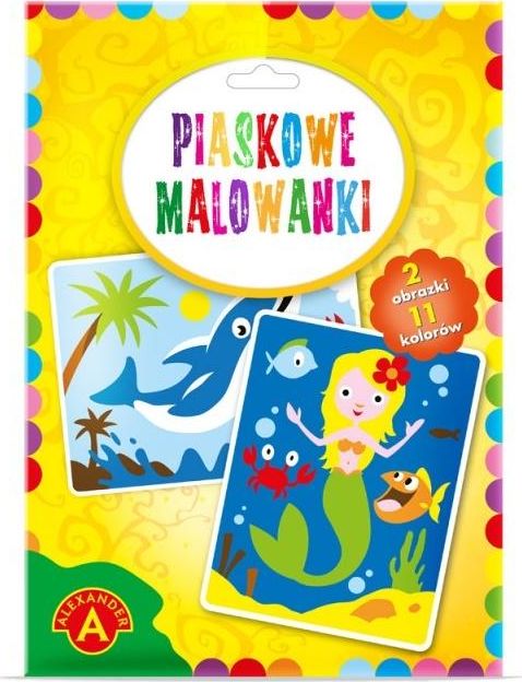 Alexander Piaskowe malowanki - Syrenka i Delfin 325398 (5906018020922)