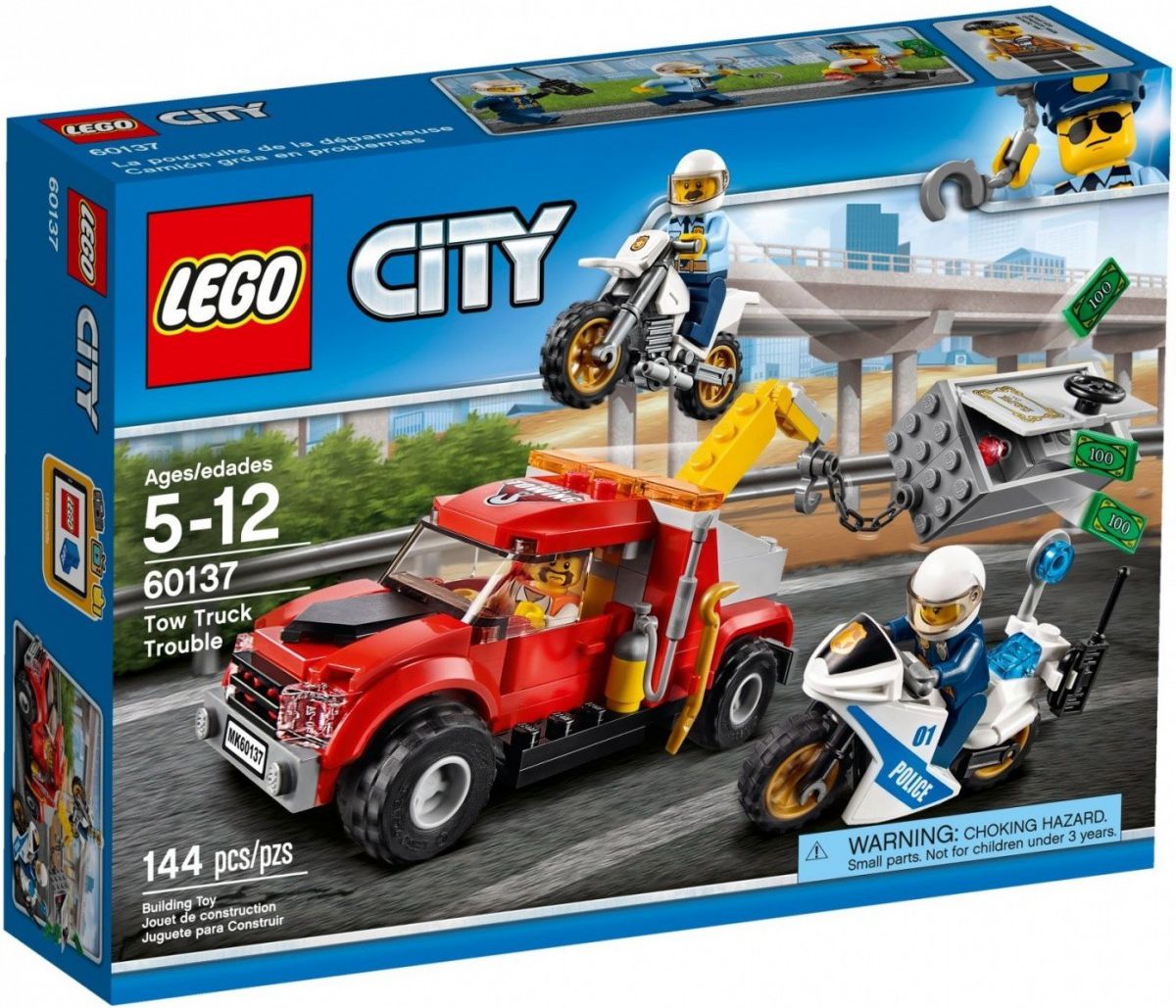 Lego City Eskorta policyjna (60137) LEGO konstruktors