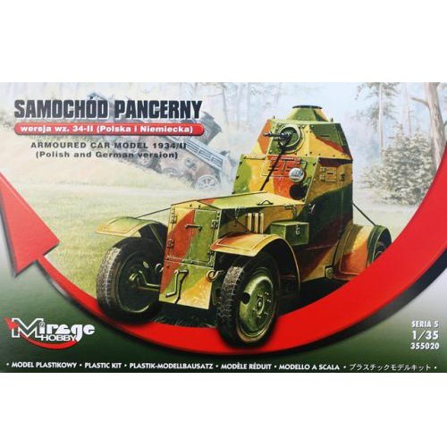 MIRAGE Samochod Pancerny Wersja wz.34-II Rotaļu auto un modeļi