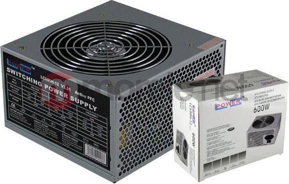  LC-Power 600W (LC600H-12) Barošanas bloks, PSU