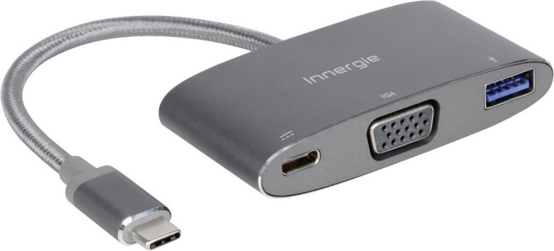 Kabel USB Innergie USB-C na VGA + USB (3082185900) kabelis, vads